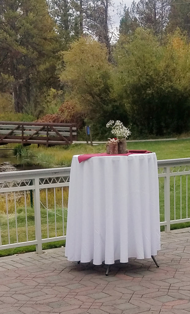Bistro Tables for Rent, Central Oregon, Bend, Redmond, Sisters, Madras