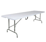 Table, 8 ft Fold in Half Top Rectangle