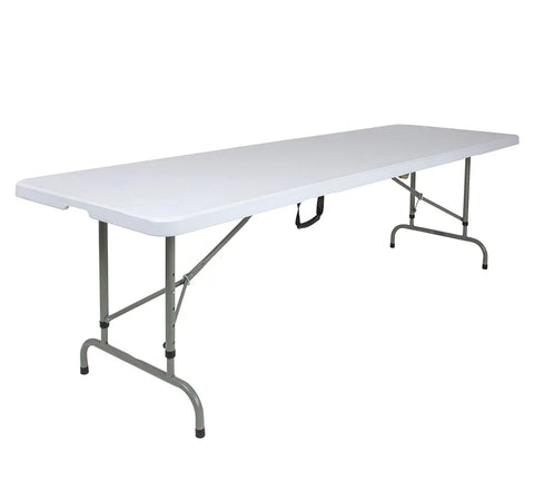 Table, Rectangle 8 ft Fold in Half Top