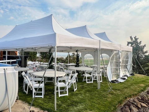 commercial tents and canopies Canopy, Premium Commercial 10x20 – Events By Design, Event Rentals of Oregon
