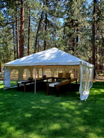 Tent, 20 x 20 Atrium Frame Tent – Events By Design, Event Rentals of Oregon