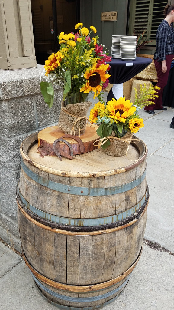 Rustic theme party decor package – Events By Design, Event Rentals of ...