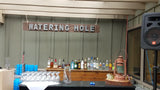 Bar, Western "Watering Hole" sign