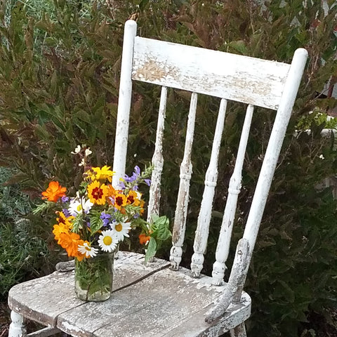 Rustic Distressed Chair