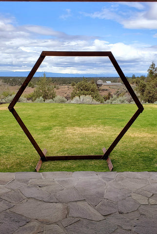Hexagon Wedding Arbor