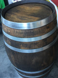 Bar, Estate Barrels Spanish Oak with Live Edge Slab