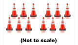 Safety Cone or Delineator traffic direct